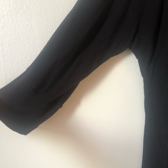 ❤️Black House White Market Black Layered Mini Dress Size XS - Picture 5 of 6